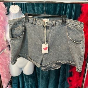 Brand new jean shorts